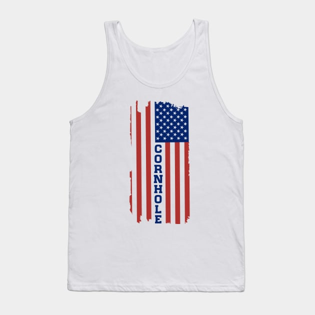 USA Cornhole Tank Top by MogoTees